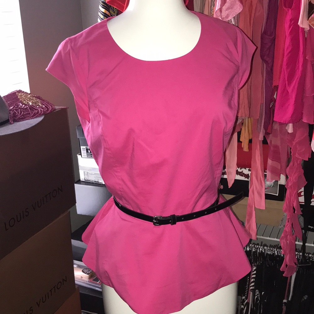 Pink peplum from ny&co
